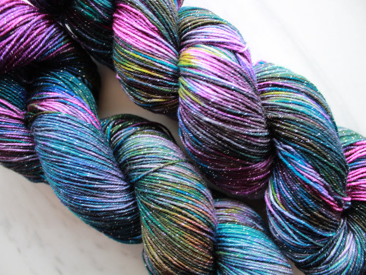 made by Purple Lamb Fiber Arts