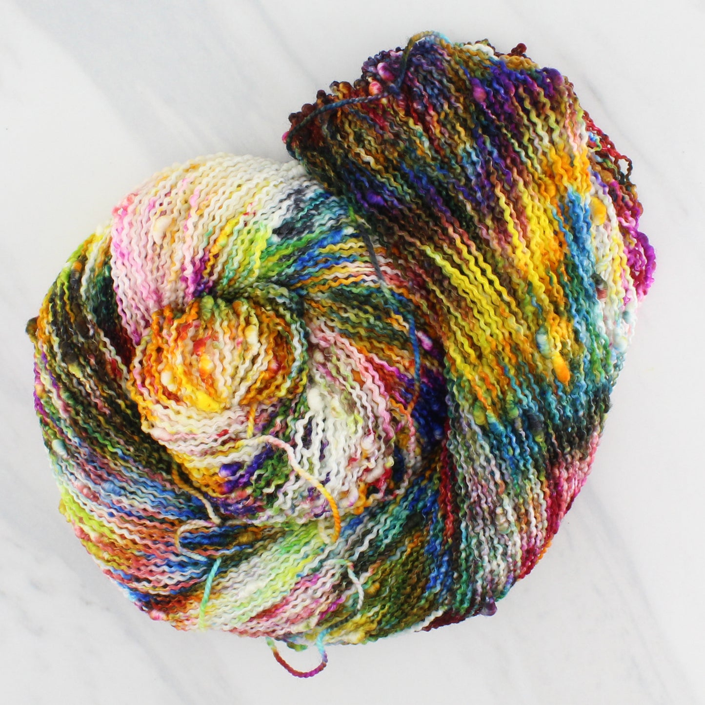 AFREMOV'S FAREWELL TO ANGER Hand-Dyed Yarn on Squiggle Sock