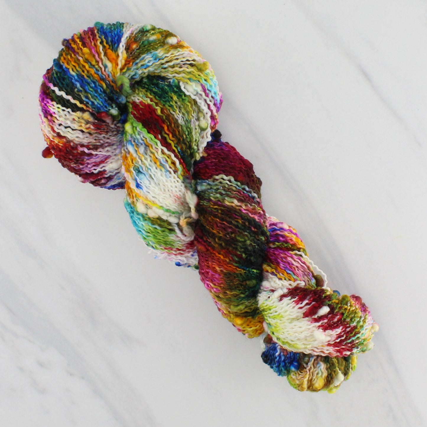 AFREMOV'S FAREWELL TO ANGER Hand-Dyed Yarn on Squiggle Sock