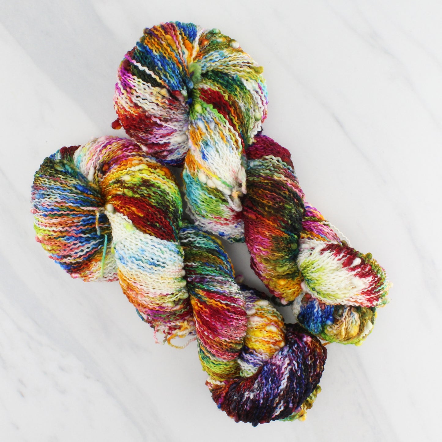 AFREMOV'S FAREWELL TO ANGER Hand-Dyed Yarn on Squiggle Sock
