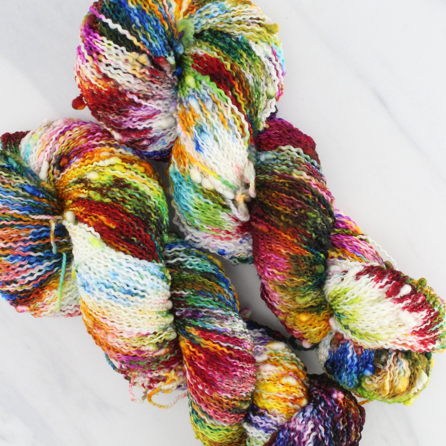 AFREMOV'S FAREWELL TO ANGER Hand-Dyed Yarn on Squiggle Sock