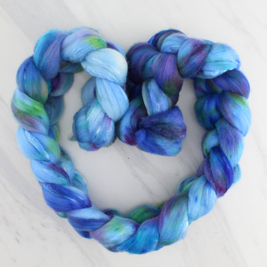 AFTER THE RAIN Hand-Dyed Merino/Silk Top