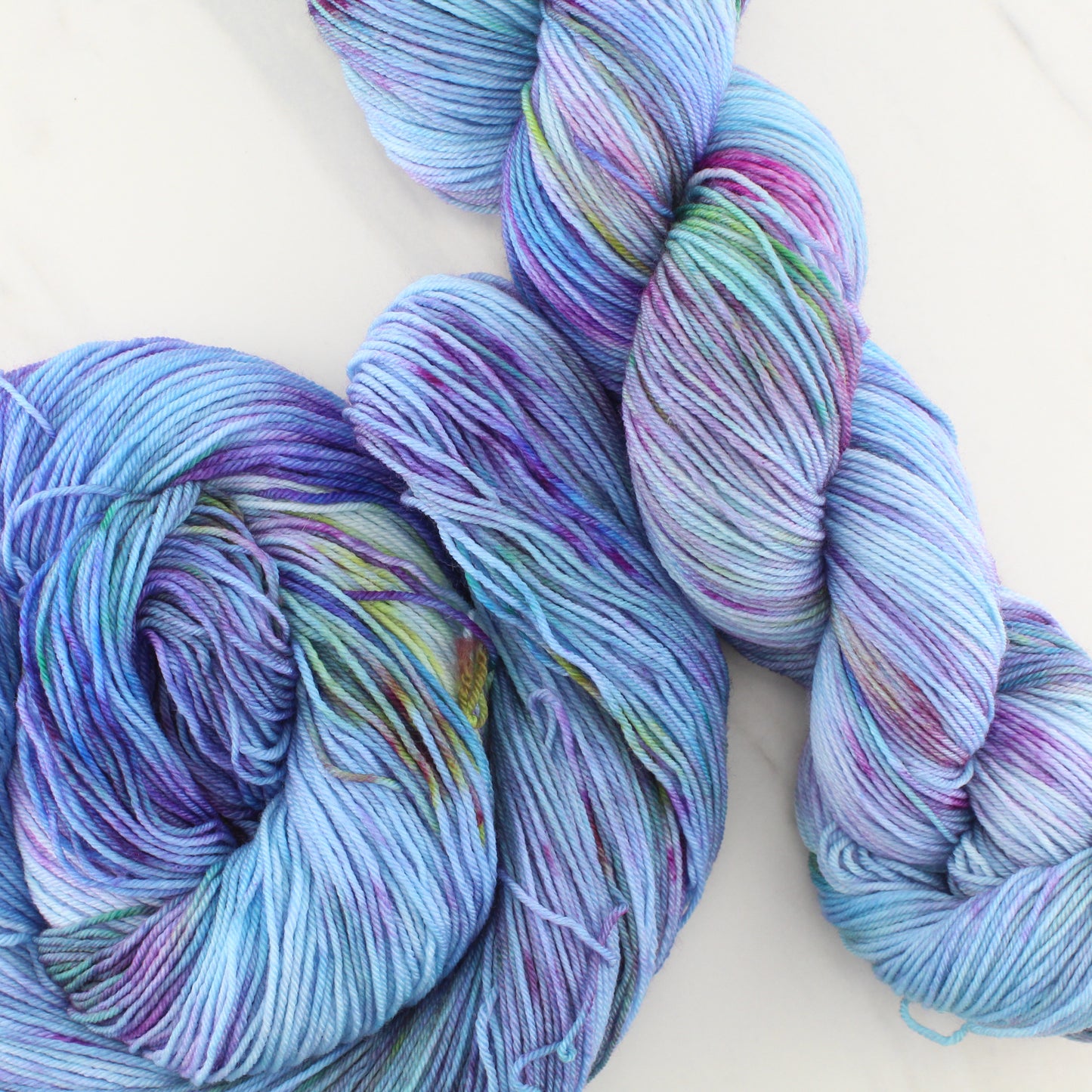 Yarn Dyed to Order - AFTER THE RAIN - Purple Lamb