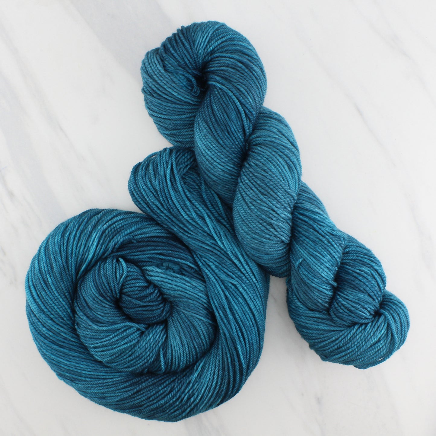 ANNUNCIATION BLUE Hand Dyed on Squoosh DK - Semi-Solid Yarn