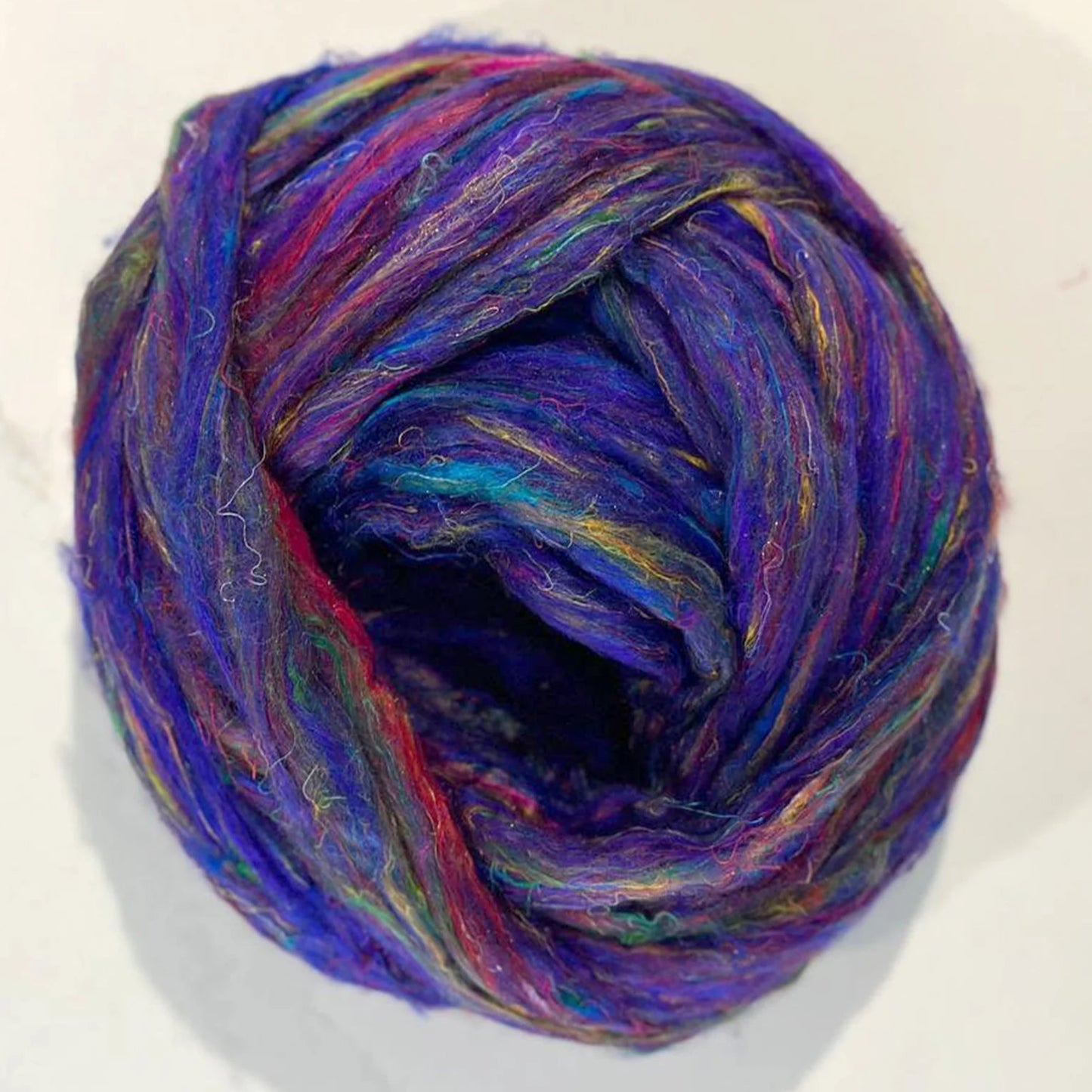 AQUARIUM SARI SILK - Commercially Dyed - 4 Ounces