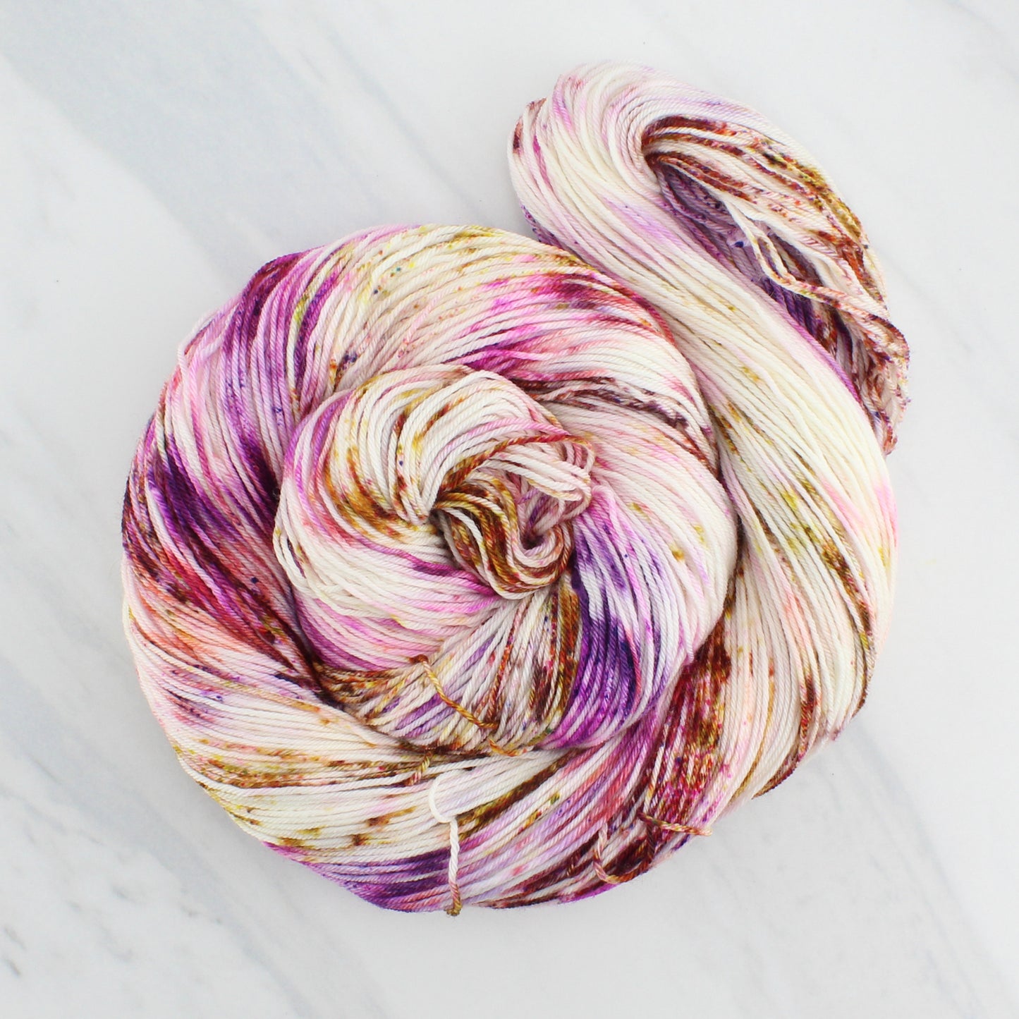 AUTUMN SUNSET on Sock Perfection - Hand-Dyed Yarn