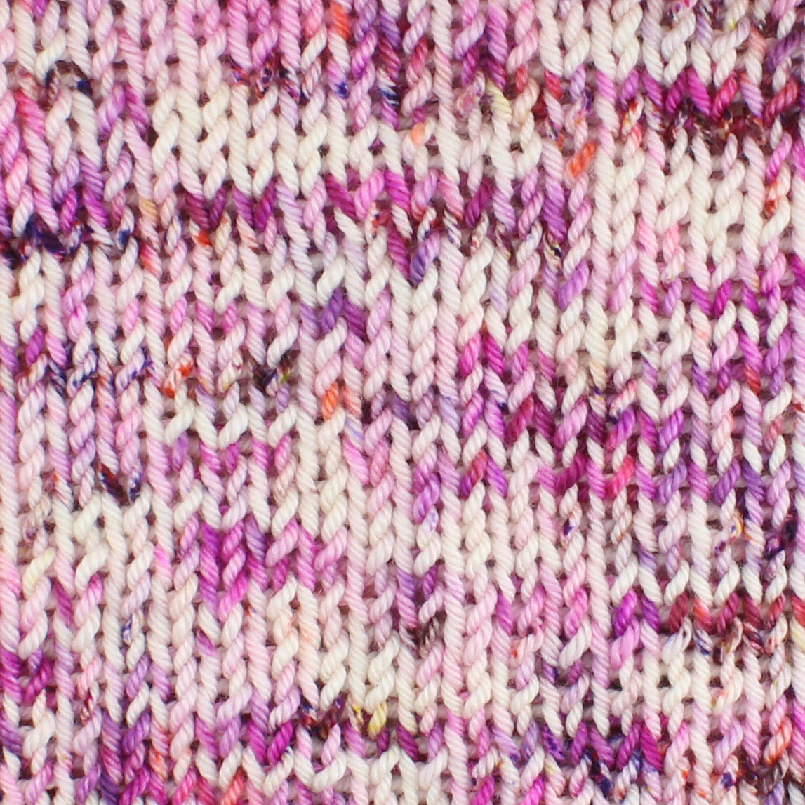 AUTUMN SUNSET Hand Dyed on Sock Perfection - Splashed & Speckled Yarn