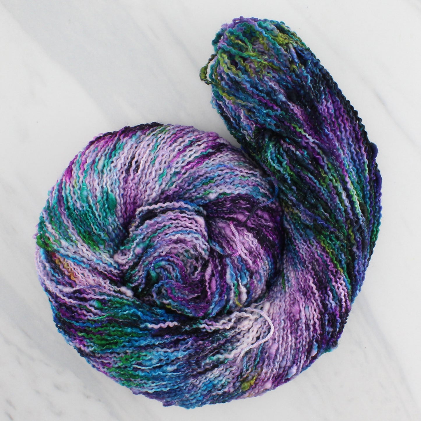 BEAUTIFUL GALAXY Hand Dyed on Squiggle Sock - Splashed & Speckled Yarn