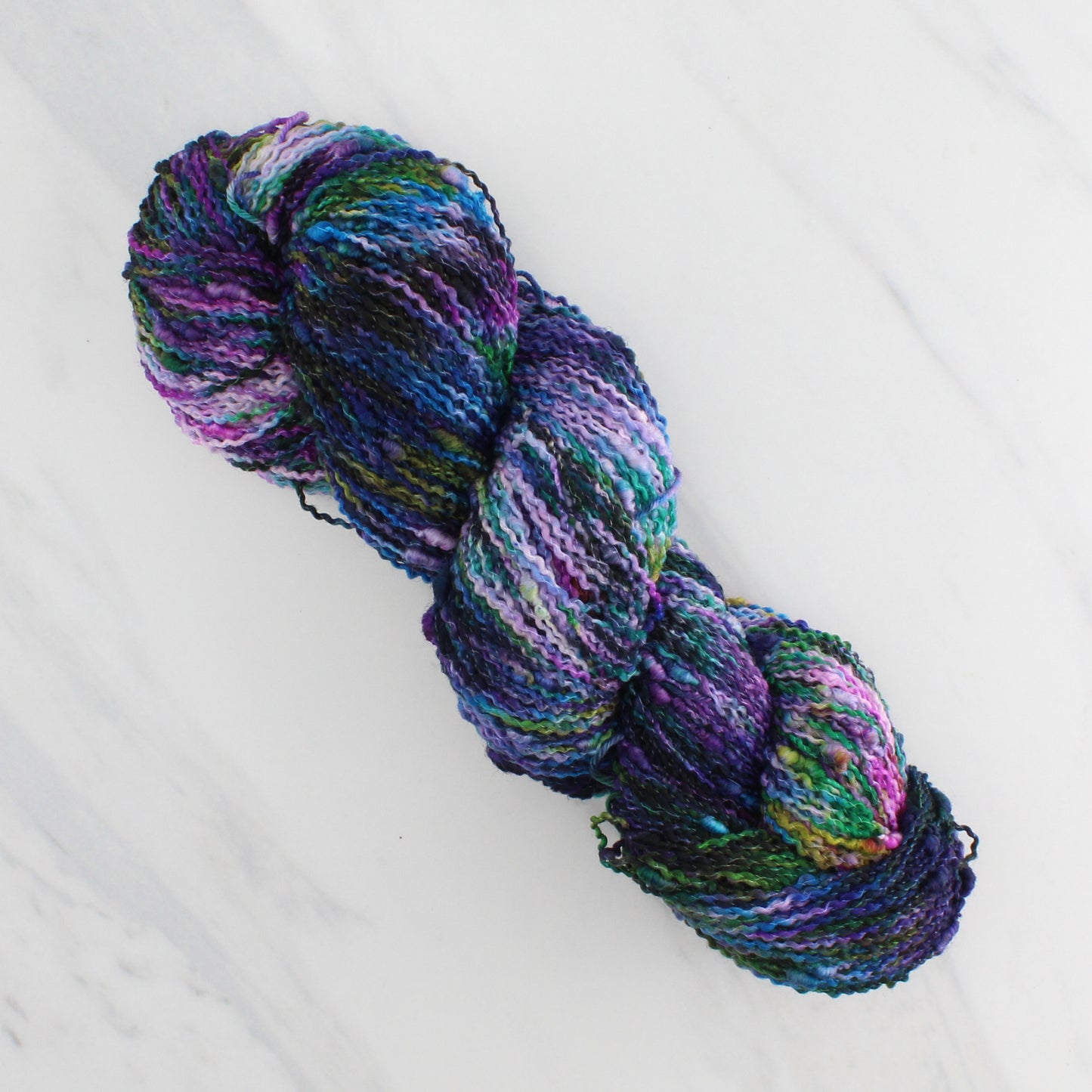 BEAUTIFUL GALAXY Hand Dyed on Squiggle Sock - Splashed & Speckled Yarn