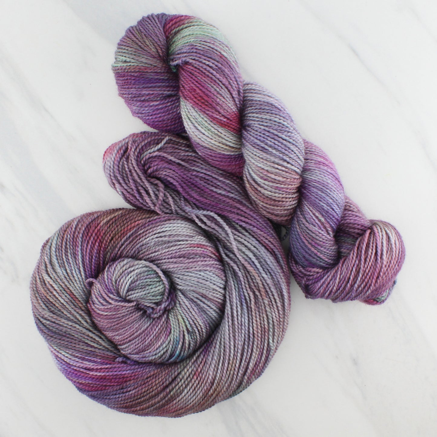 BEOWULF Hand Dyed on Buttery Soft DK - Splashed & Speckled Yarn