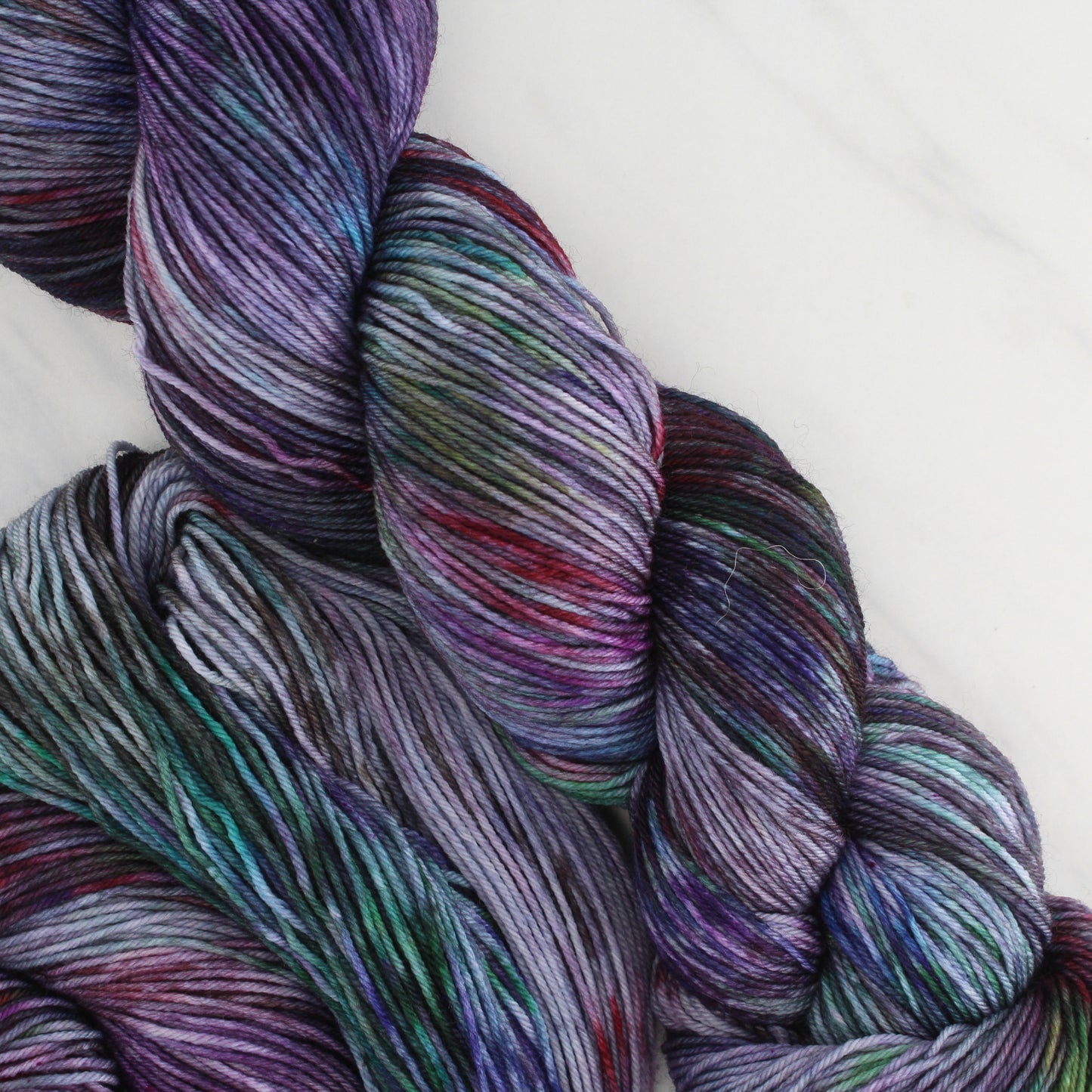 BEOWULF Hand Dyed on Sock Perfection - Splashed & Speckled Yarn