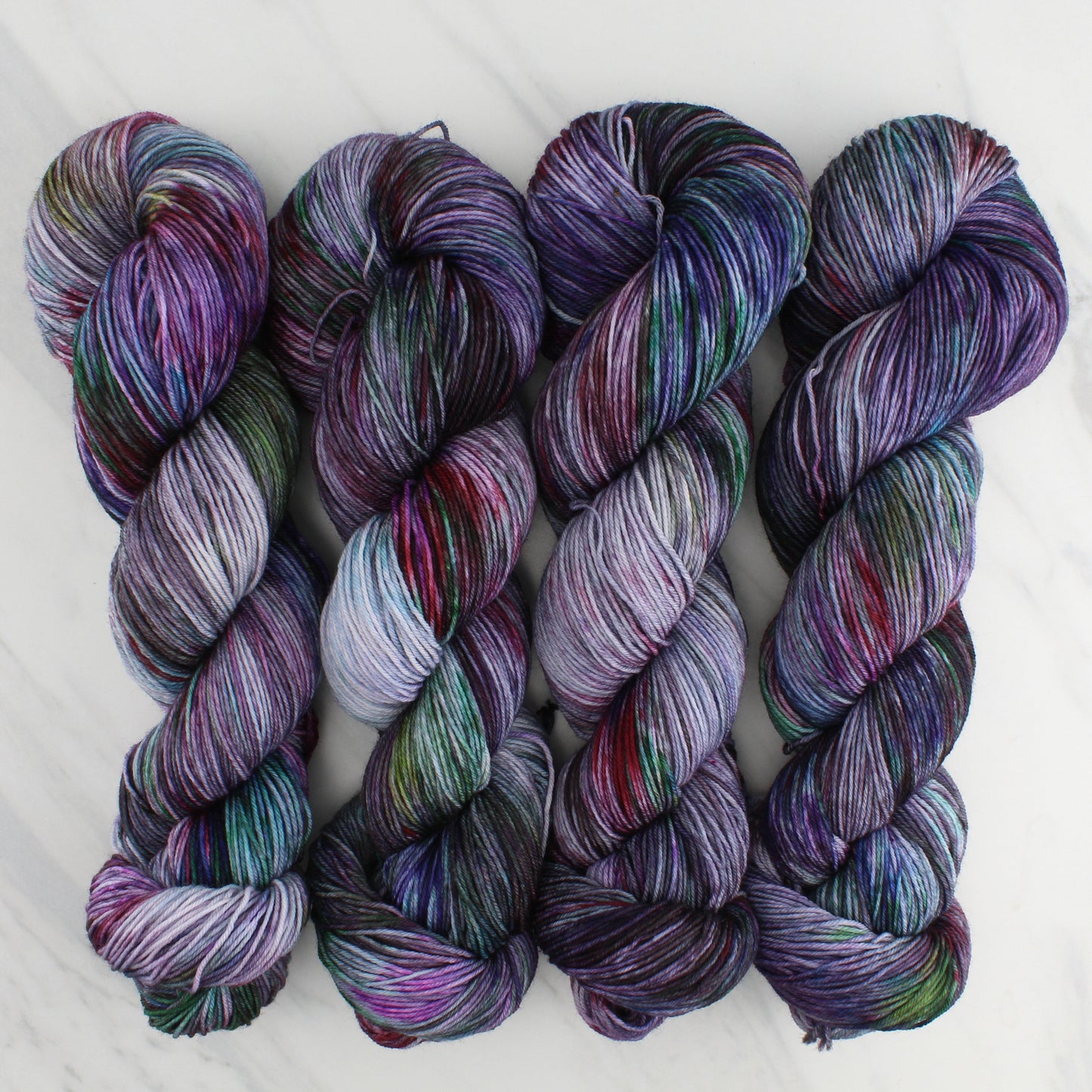 BEOWULF Hand Dyed on Sock Perfection - Splashed & Speckled Yarn