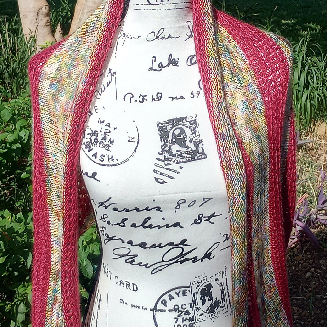 BERMUDA TRIANGLE SHAWL - Knitting Pattern