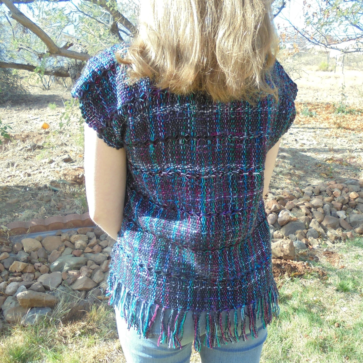 BLACK BUTTERFLY Hand Dyed on Quick and Cozy Bulky - Ikat Yarn