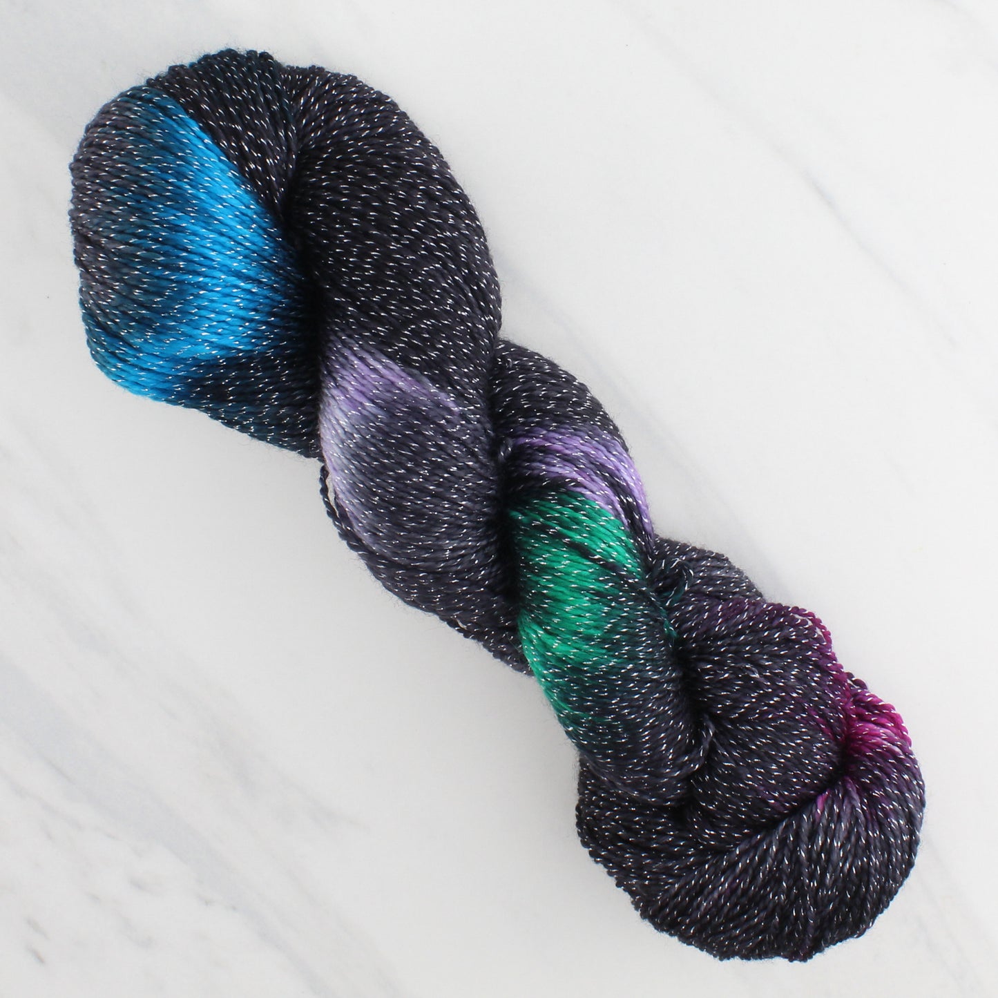 BLACK BUTTERFLY on Twinkle Sock - Ikat Colorway
