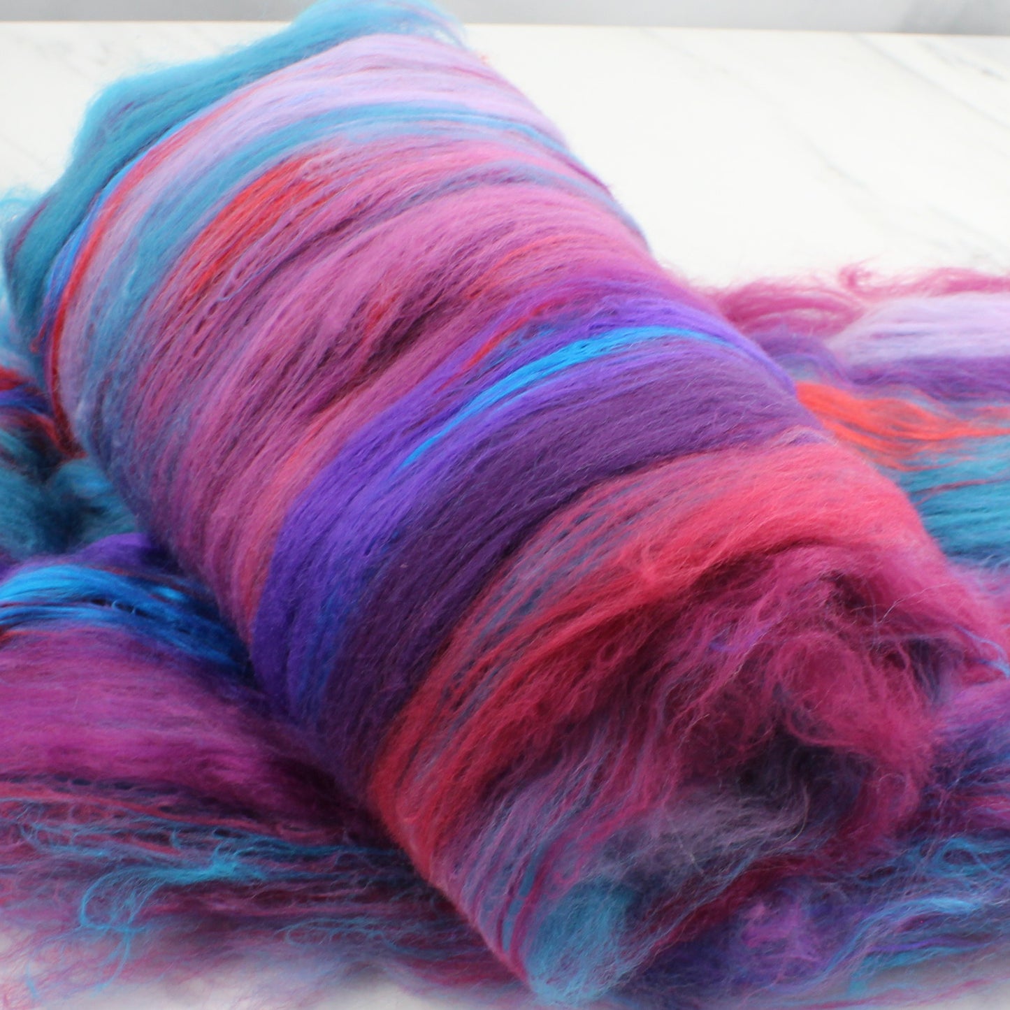 BOHEMIAN RHAPSODY Art Batts to Spin and Felt - Purple Lamb