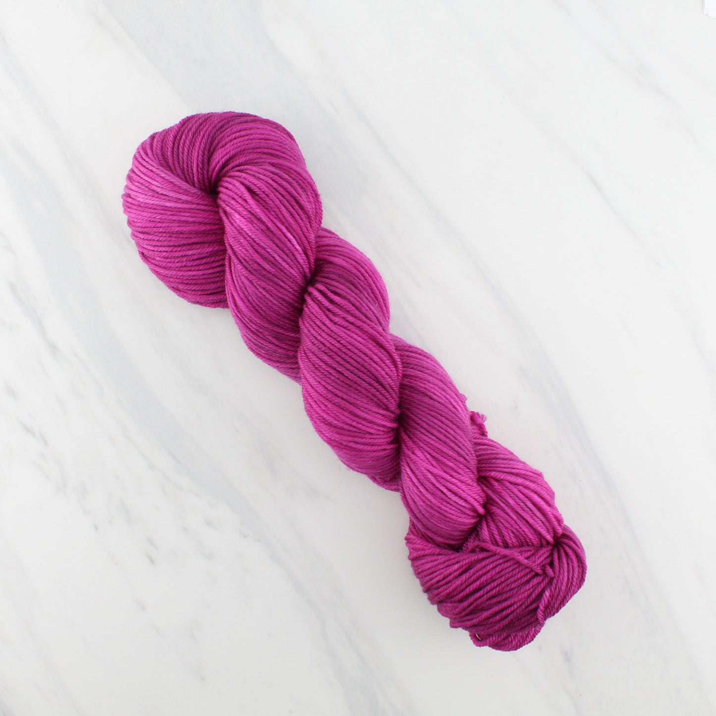 BURGUNDY ROSE on Squoosh DK  - Hand-Dyed Yarn - Purple Lamb