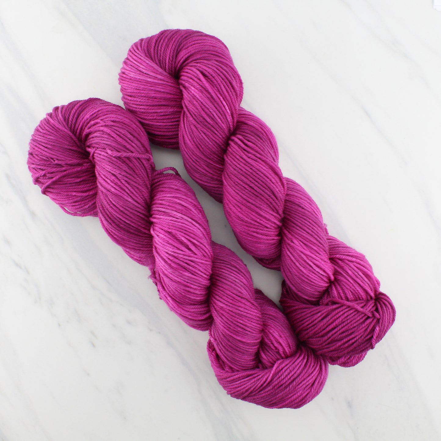 BURGUNDY ROSE on Squoosh DK  - Hand-Dyed Yarn - Purple Lamb
