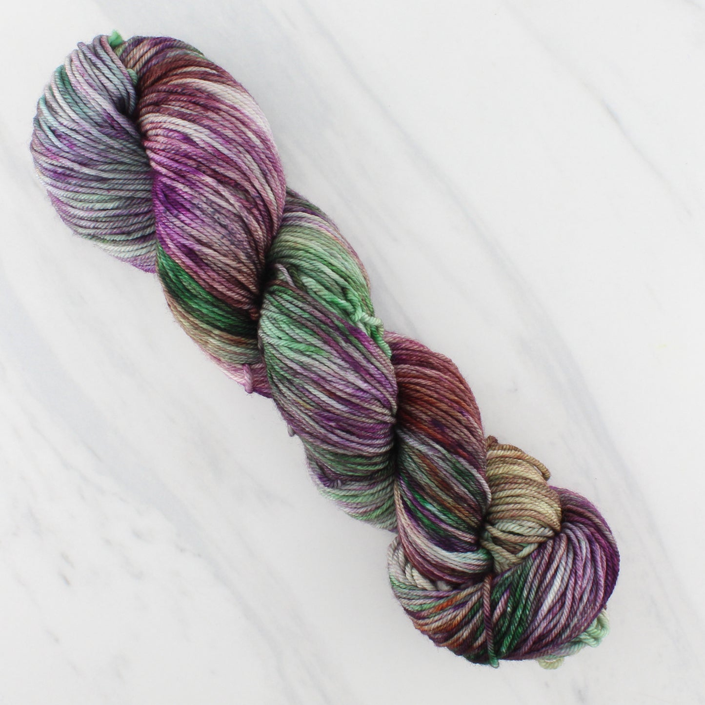 CHASING ORCS AND HOBBITS on Squoosh DK - Hand-Dyed Yarn - Purple Lamb