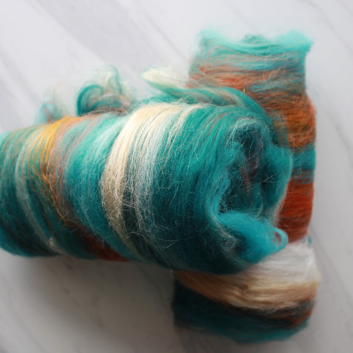 COPPER ROOF Spinning Fiber Batt - Purple Lamb