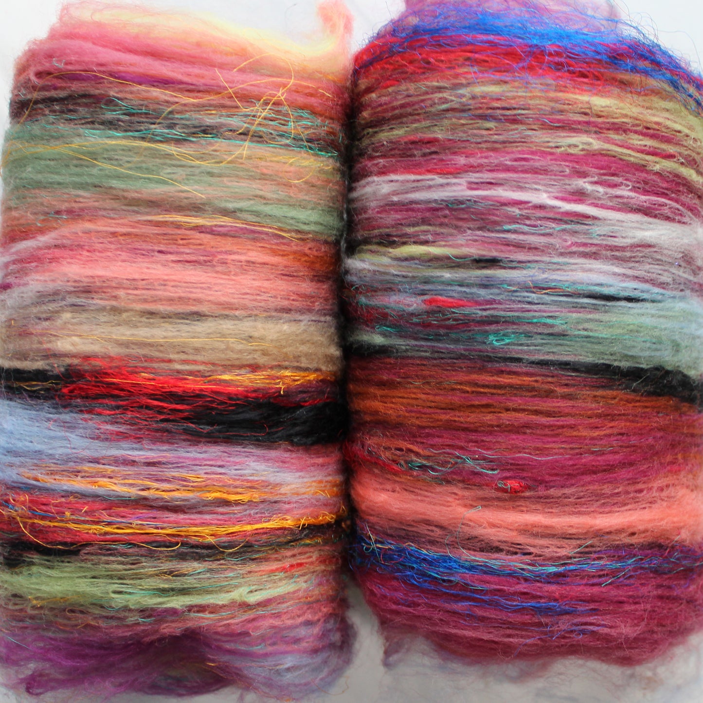 DANCE OF THE GYPSIES Art Batts to Spin and Felt - Purple Lamb