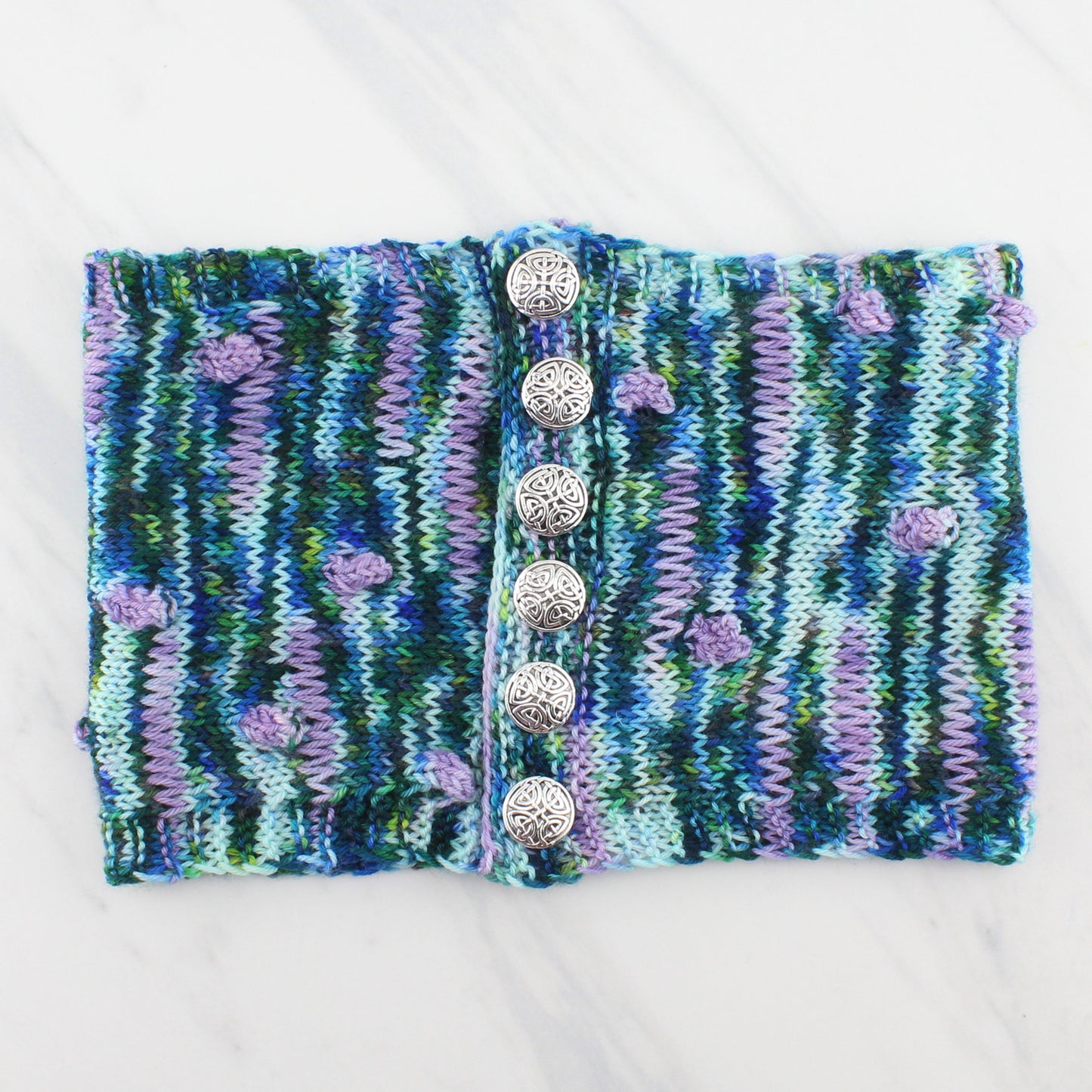 MONET'S WATER LILIES - Yarn Dyed to Order - Assigned Pooling Colorway