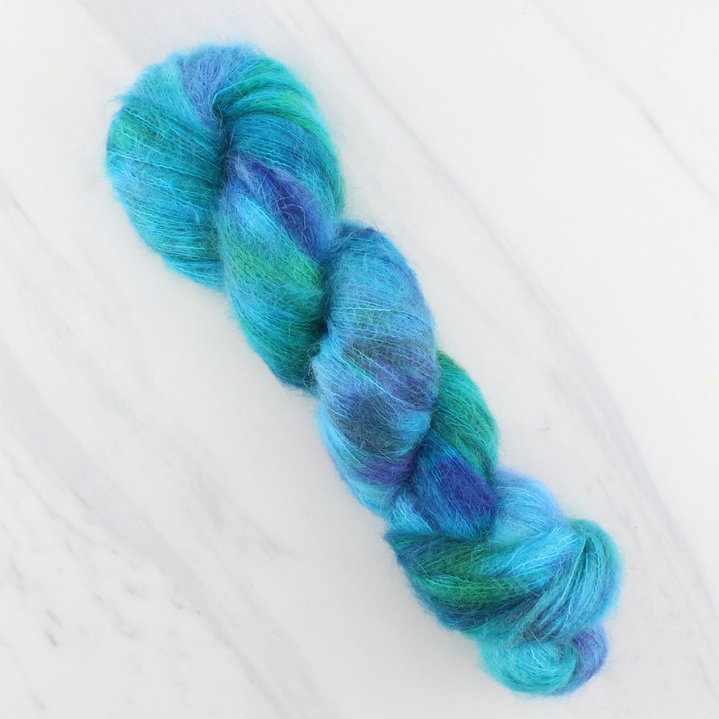 DREAMS OF THE SEA on Suri Lace Cloud - Indie-Dyed Yarn - Purple Lamb