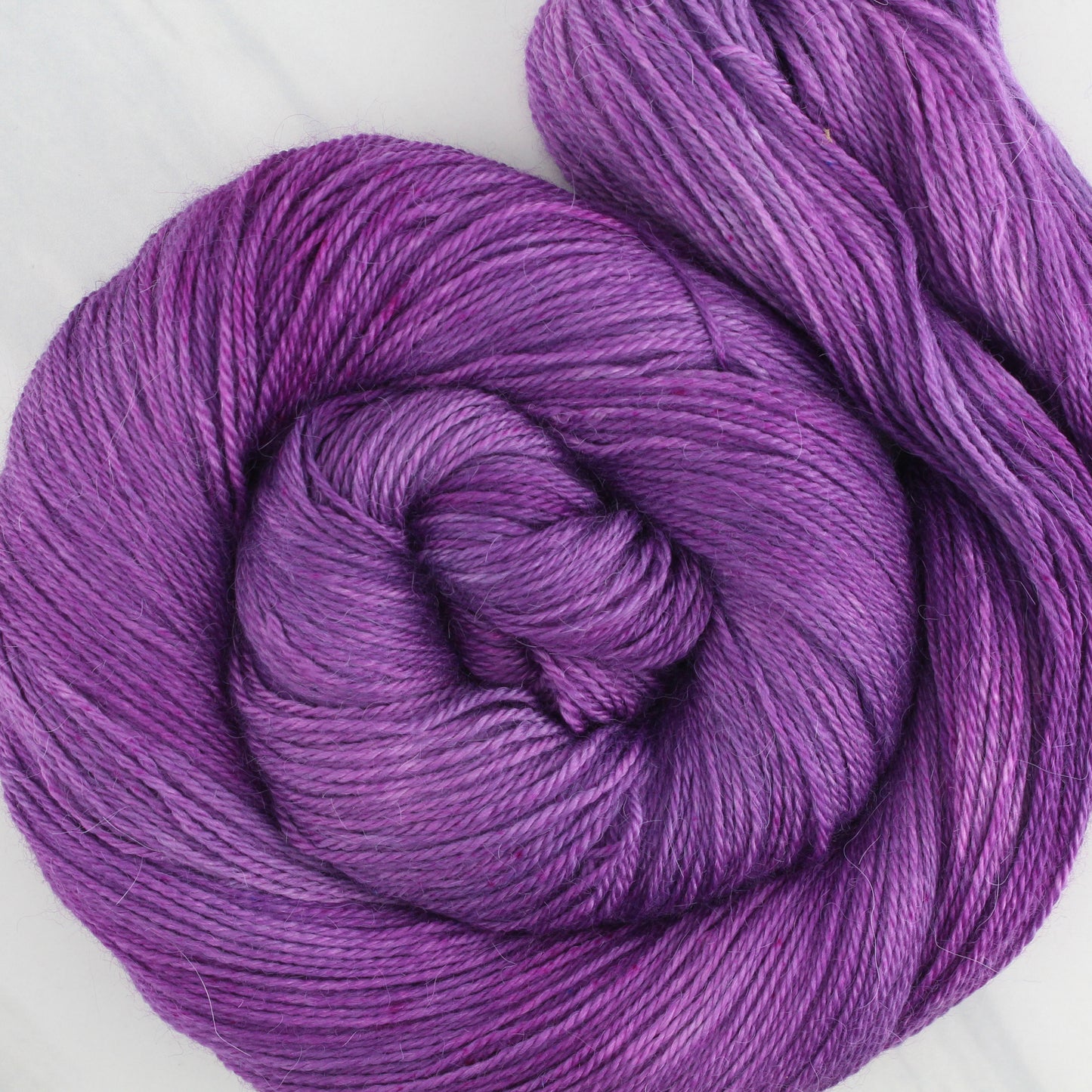 EGGPLANT Hand Dyed on Dream Sock - Semi-Solid Yarn