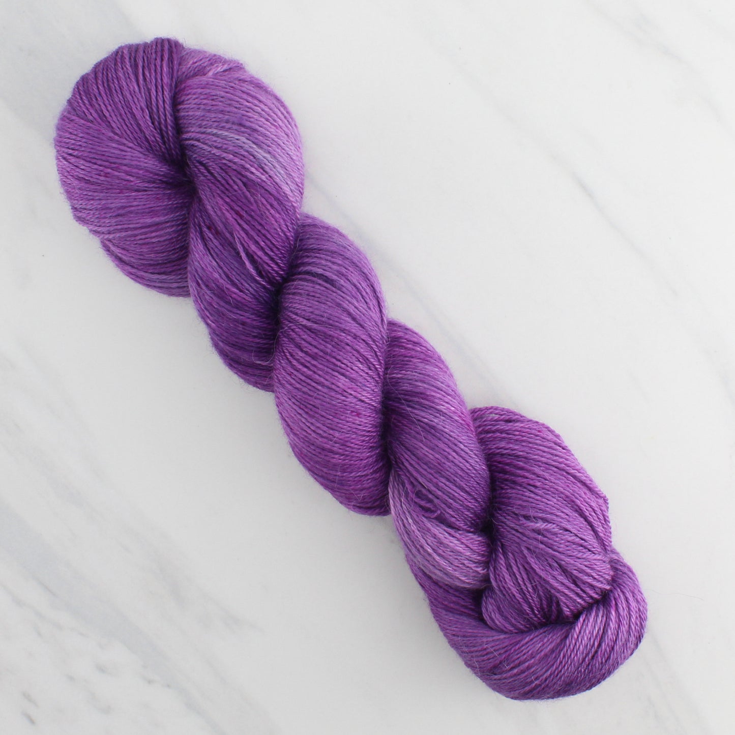 EGGPLANT Hand Dyed on Dream Sock - Semi-Solid Yarn