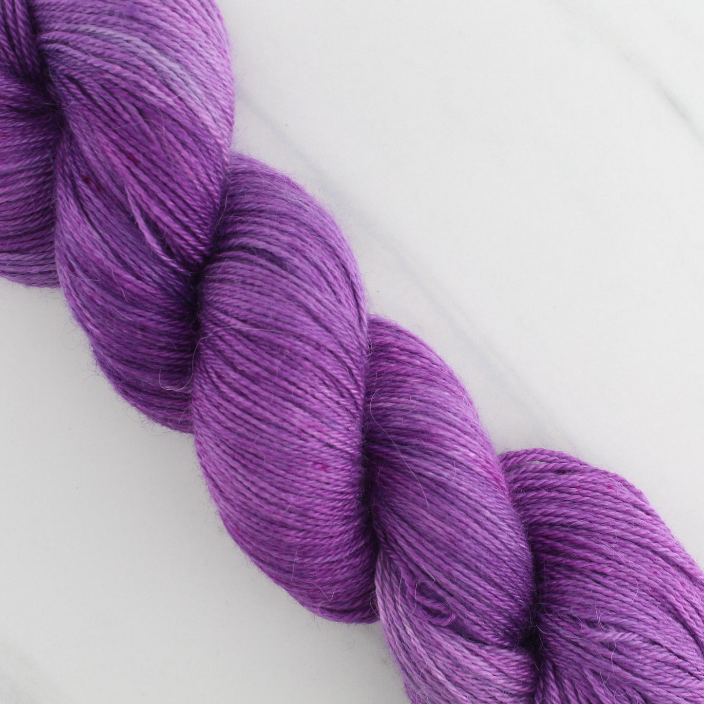 EGGPLANT Hand Dyed on Dream Sock - Semi-Solid Yarn