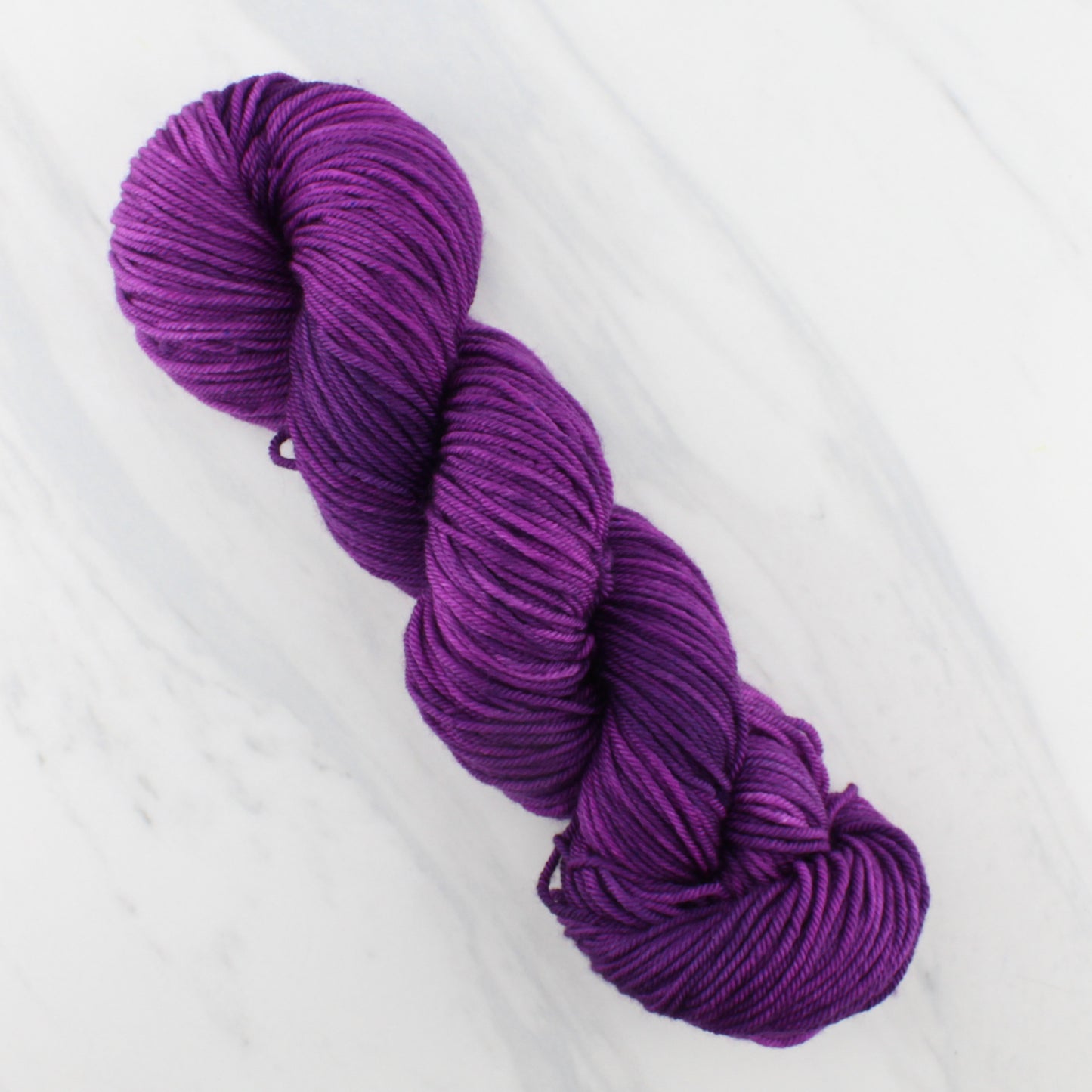 EGGPLANT on Squoosh DK - Hand-Dyed Artisan Yarn