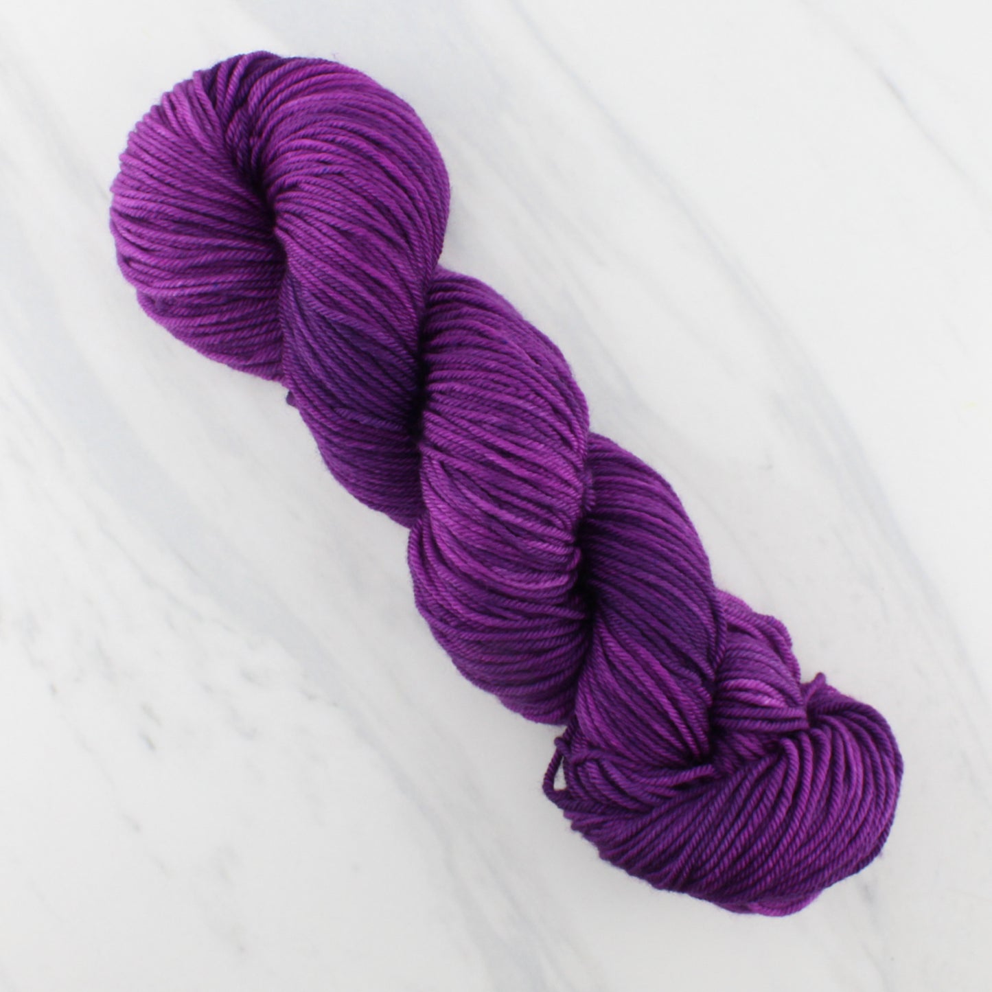 EGGPLANT on Squoosh DK - Hand-Dyed Artisan Yarn
