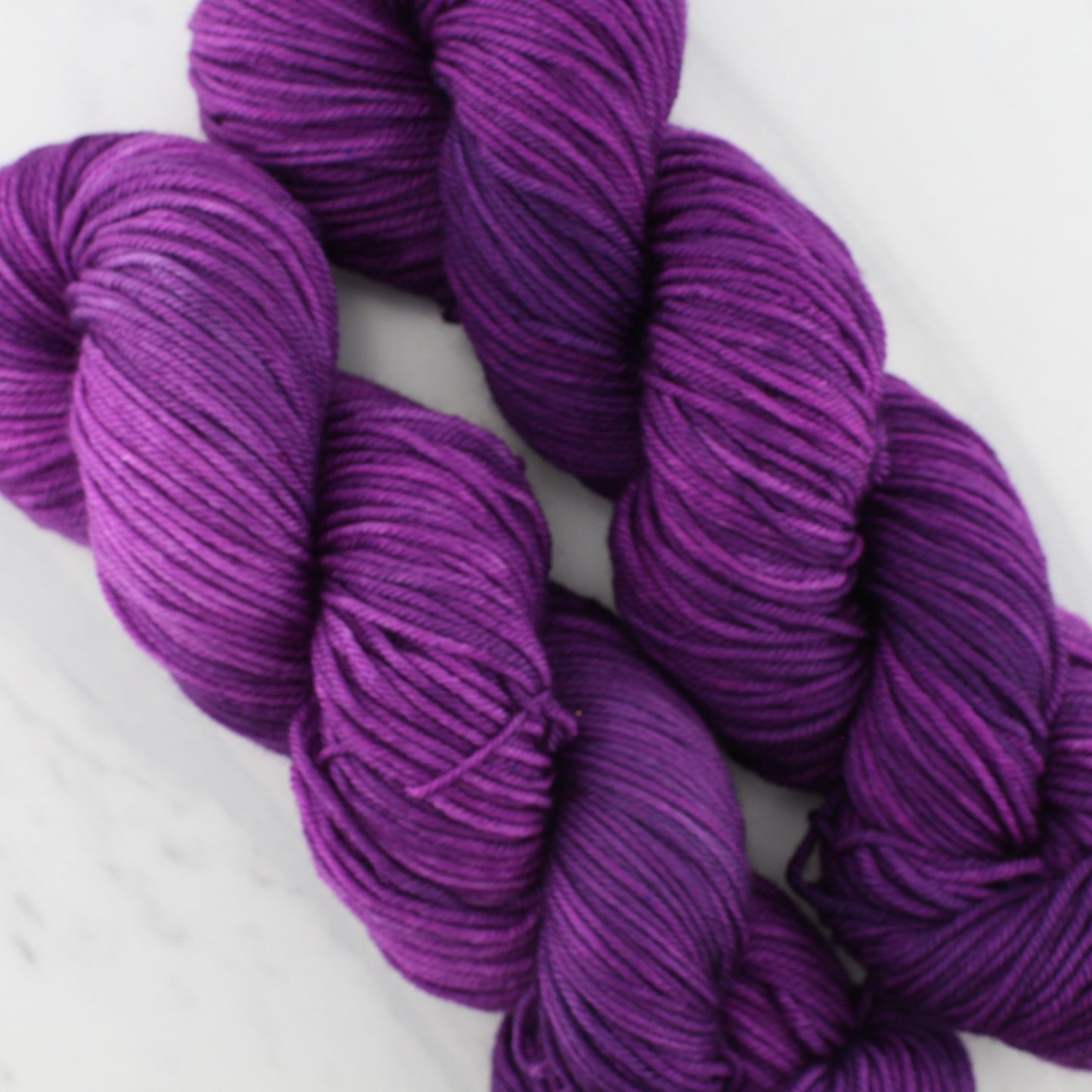 EGGPLANT on Squoosh DK - Hand-Dyed Artisan Yarn