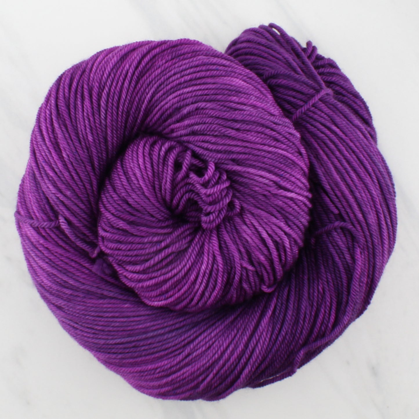 EGGPLANT on Squoosh DK - Hand-Dyed Artisan Yarn