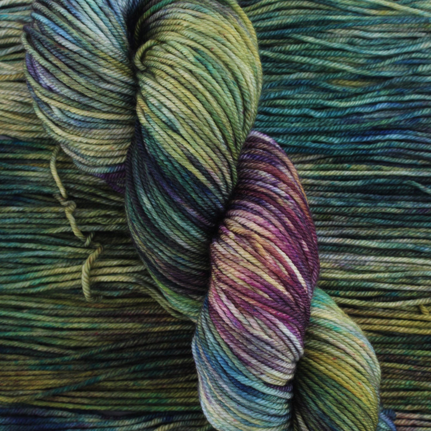 ENCHANTED FOREST on Squoosh DK - Indie-Dyed Yarn - Purple Lamb