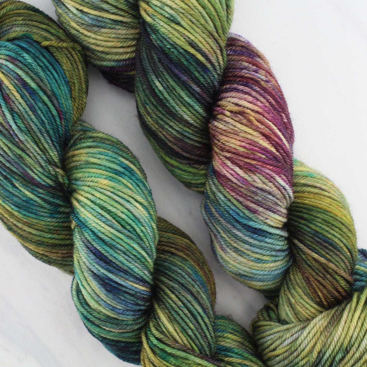 ENCHANTED FOREST on Squoosh DK - Indie-Dyed Yarn - Purple Lamb