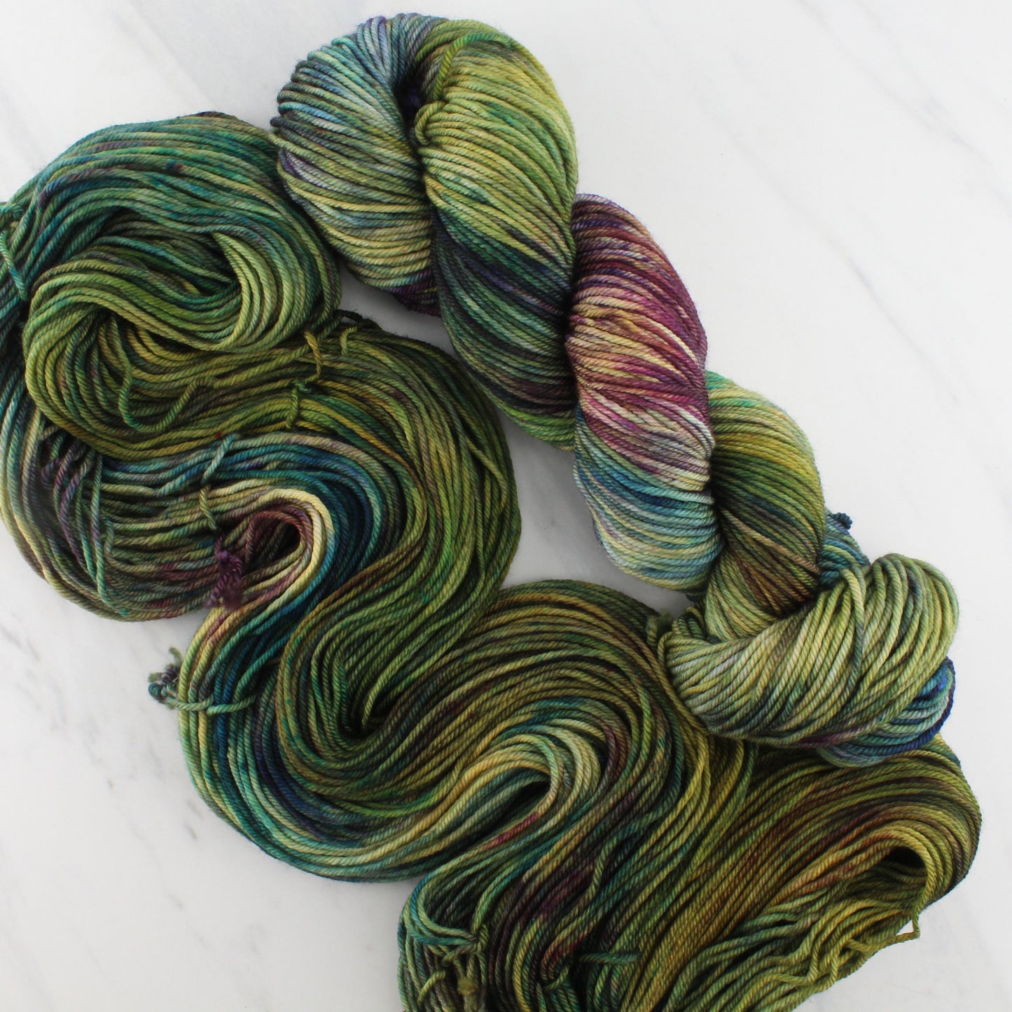 ENCHANTED FOREST on Squoosh DK - Indie-Dyed Yarn - Purple Lamb
