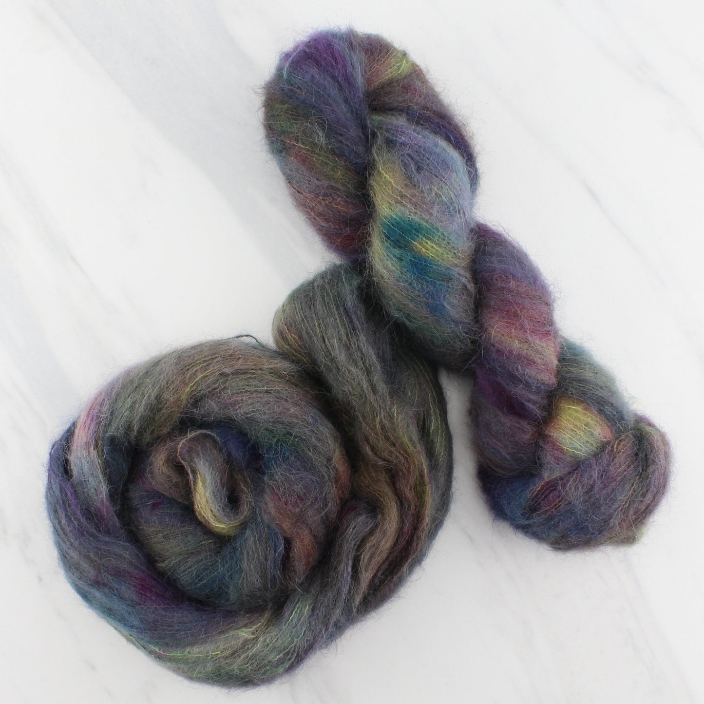 ENCHANTED FOREST on Suri Lace Cloud - Indie-Dyed Yarn - Purple Lamb