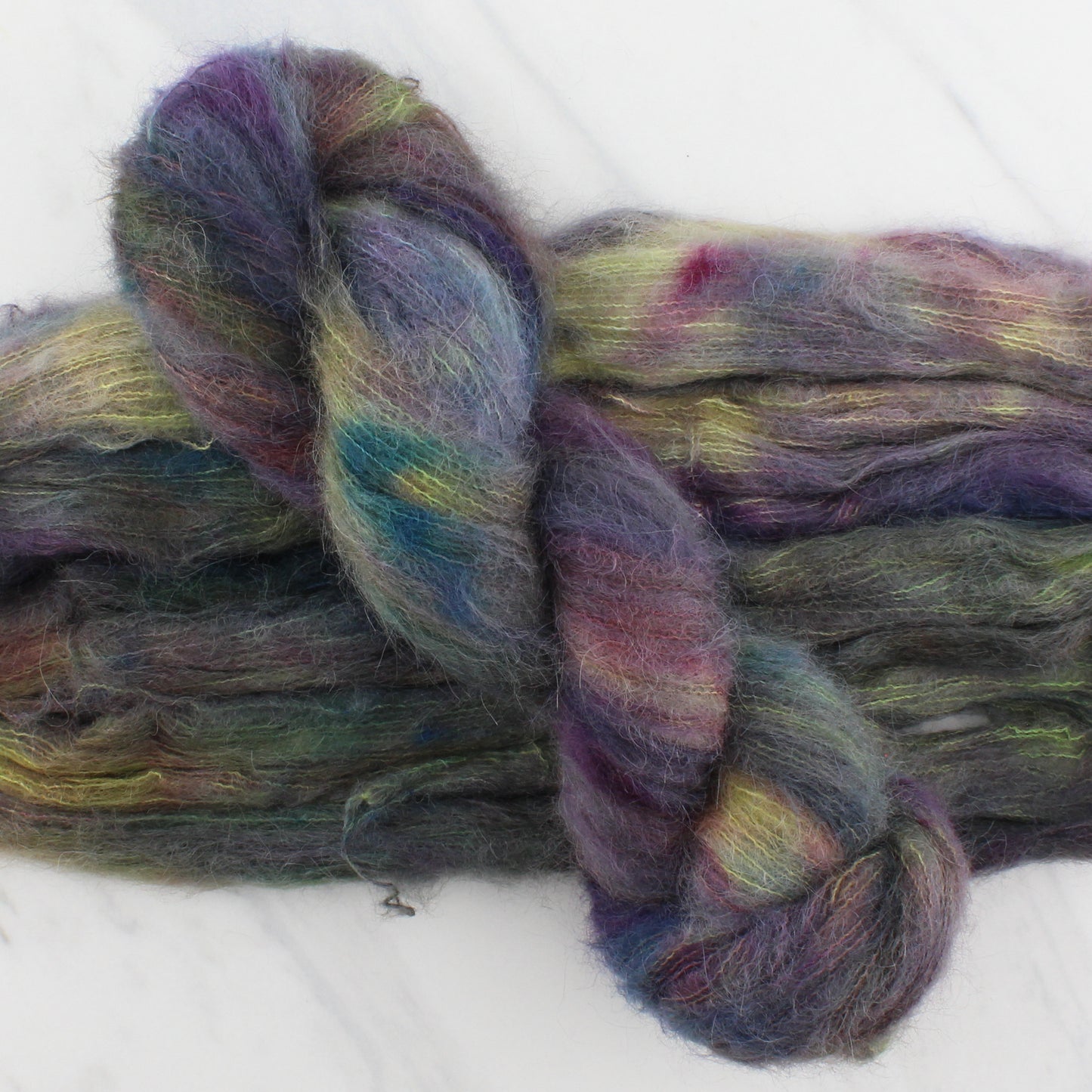 ENCHANTED FOREST on Suri Lace Cloud - Indie-Dyed Yarn - Purple Lamb
