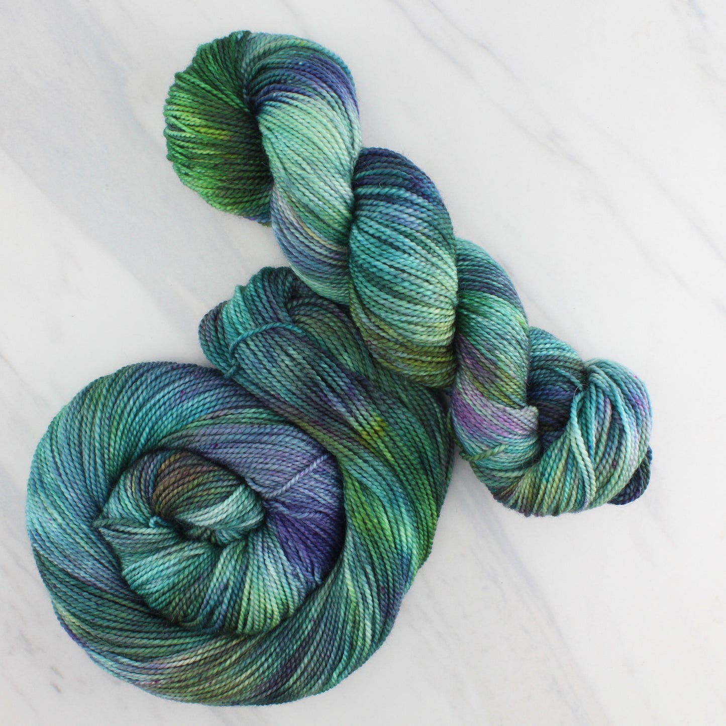 The Lord of the Rings Collection - EOWYN MEETS WITH ARAGORN Hand Dyed on Buttery Soft DK - Splashed & Speckled Yarn