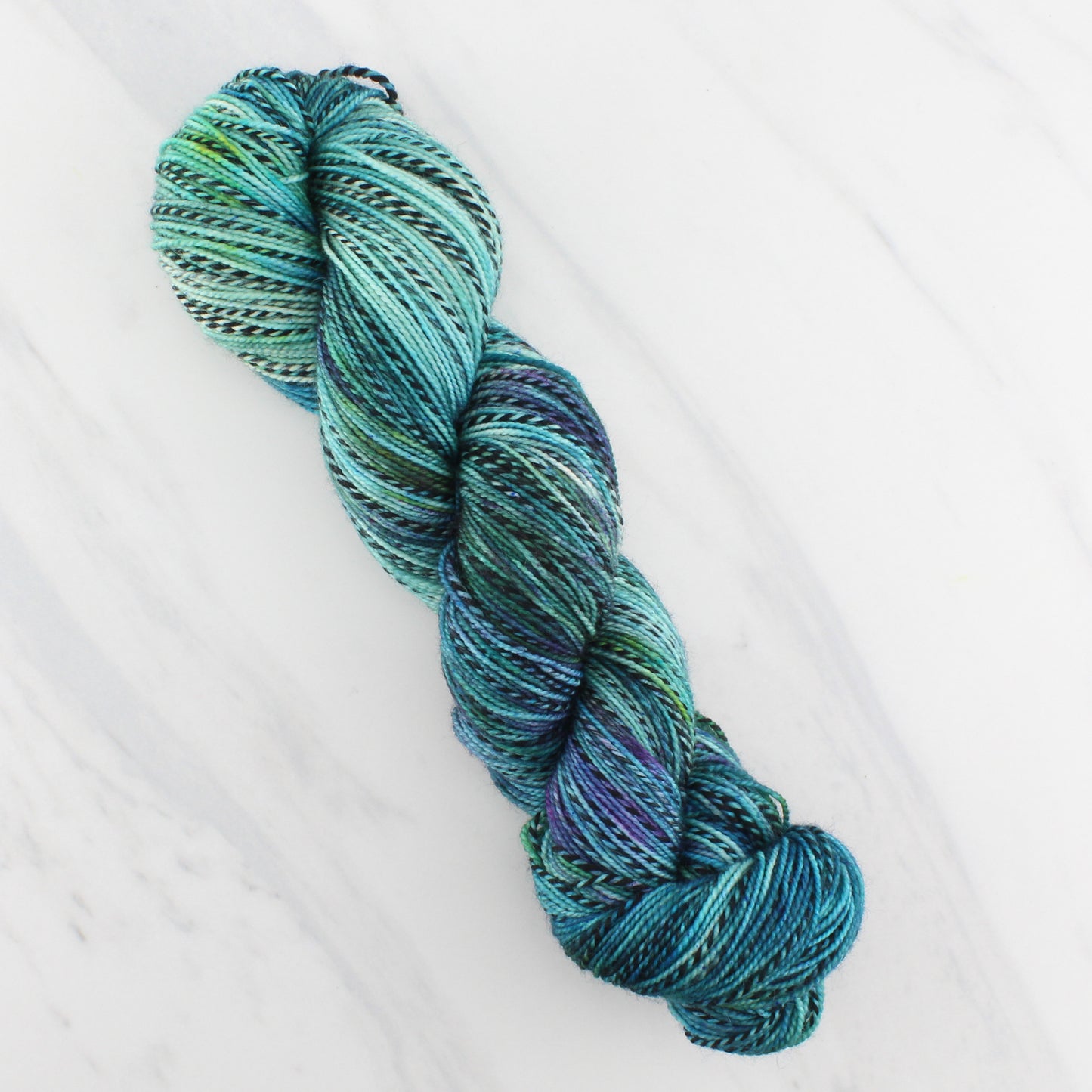 EOWYN MEETS WITH ARAGORN on Stained Glass Sock - Indie-Dyed Yarn - Purple Lamb