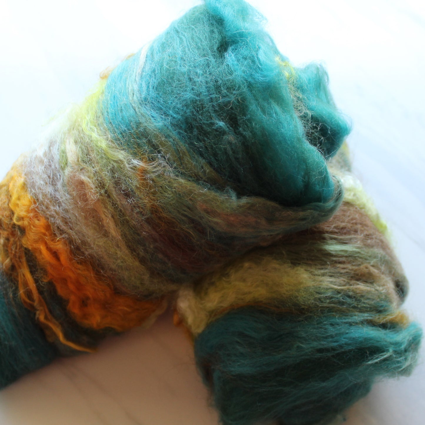 FANGORN FOREST Spinning Fiber Batt - Purple Lamb