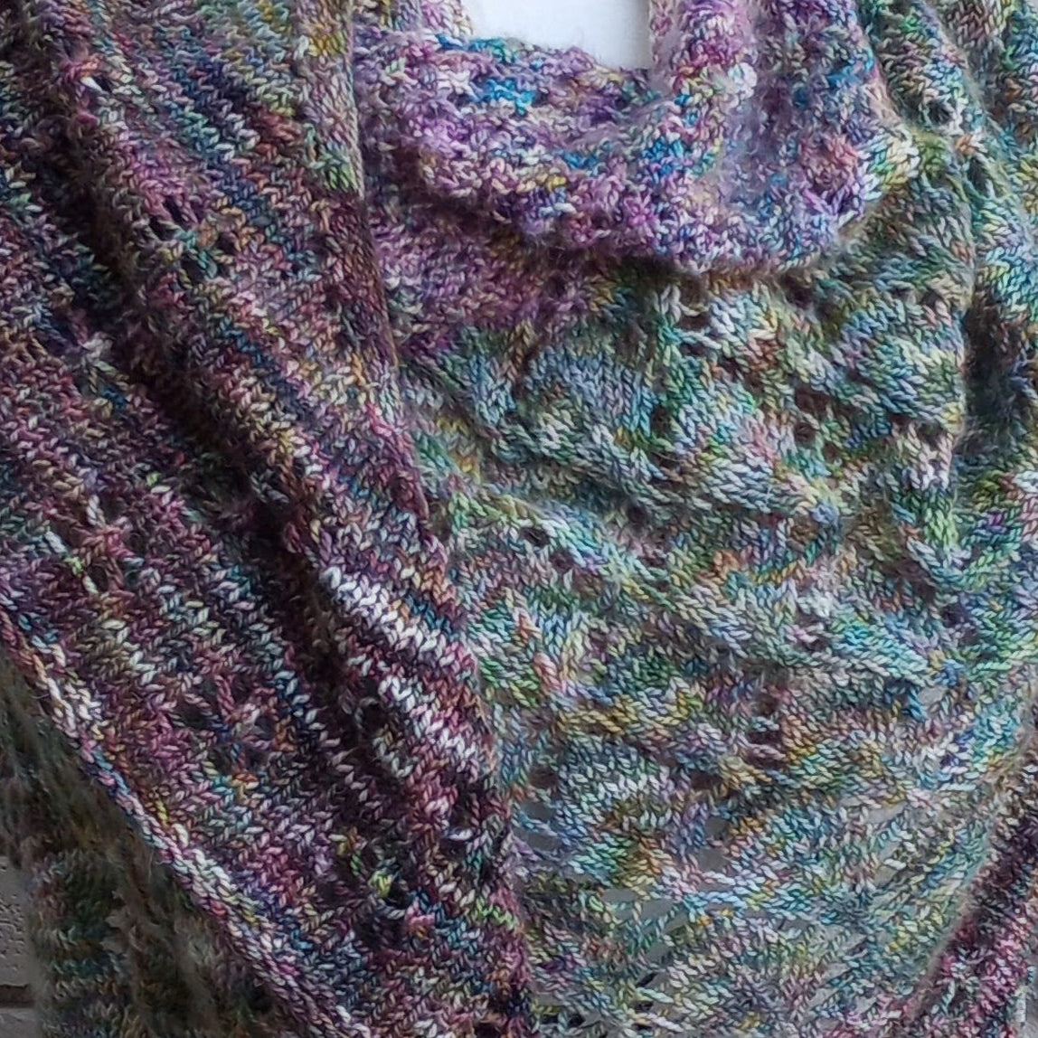 FOUR SEASONS SHAWL KNITTING PATTERN