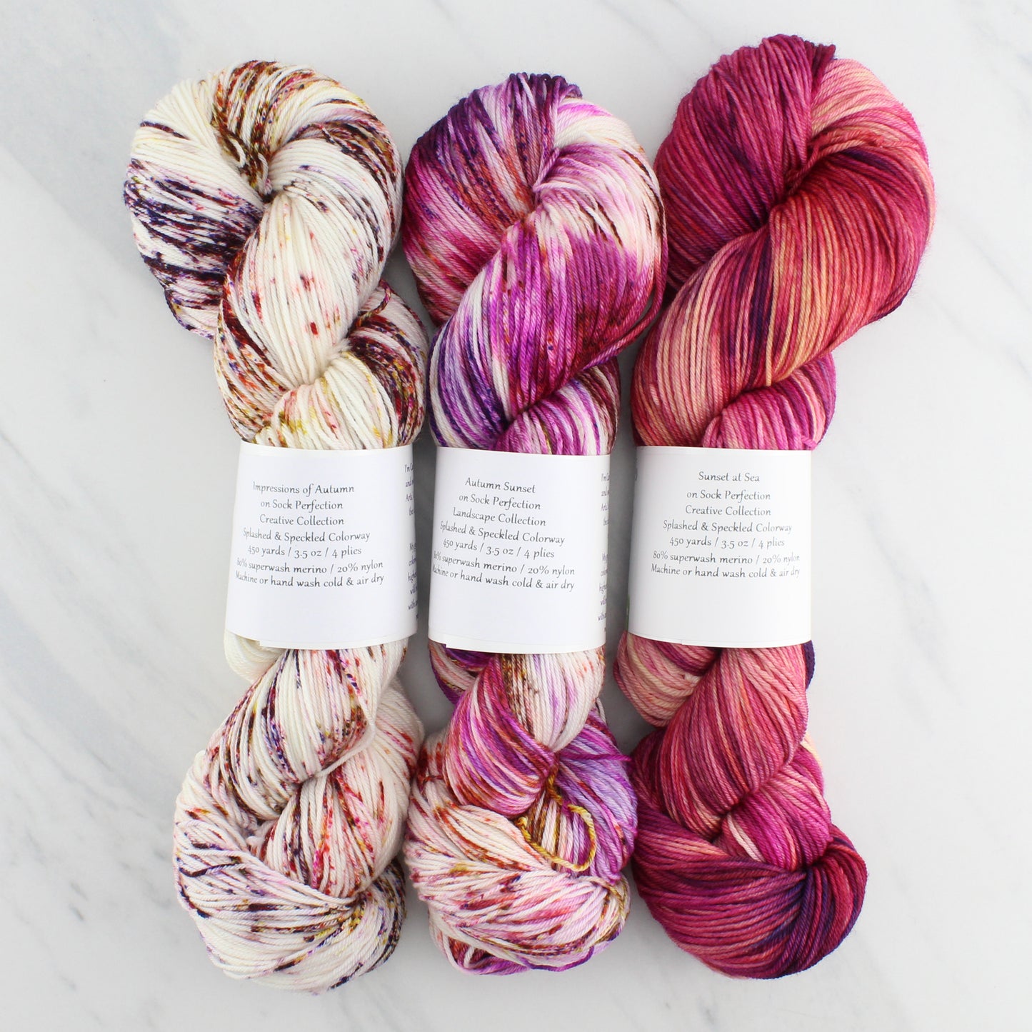 AUTUMN SUNSET - Yarn Dyed to Order