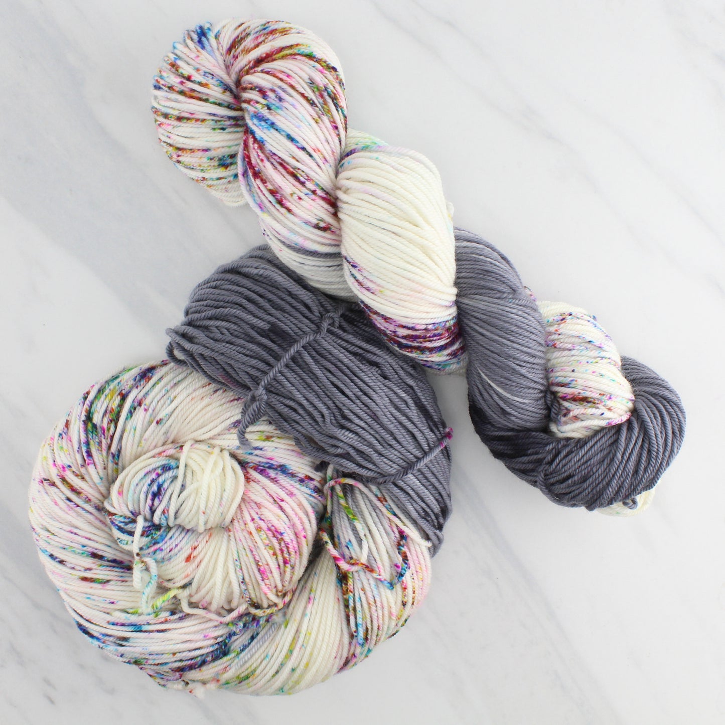 IT'S COMPLICATED Hand Dyed on Squoosh Worsted - Assigned Pooling Colorway