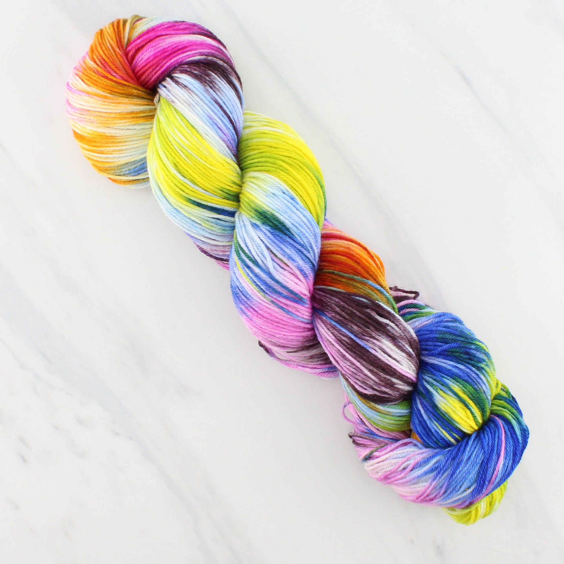 JONES' LES VENDEUSES DE TISSUE on Sock Perfection - Indie-Dyed Yarn - Purple Lamb