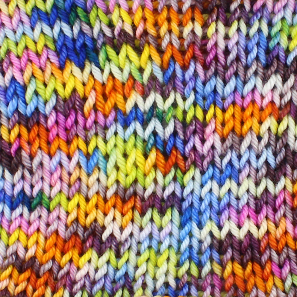 JONES' LES VENDEUSES DE TISSUE on Sock Perfection - Indie-Dyed Yarn - Purple Lamb