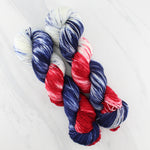 LIBERTY Hand-Dyed Yarn on Sock Perfection