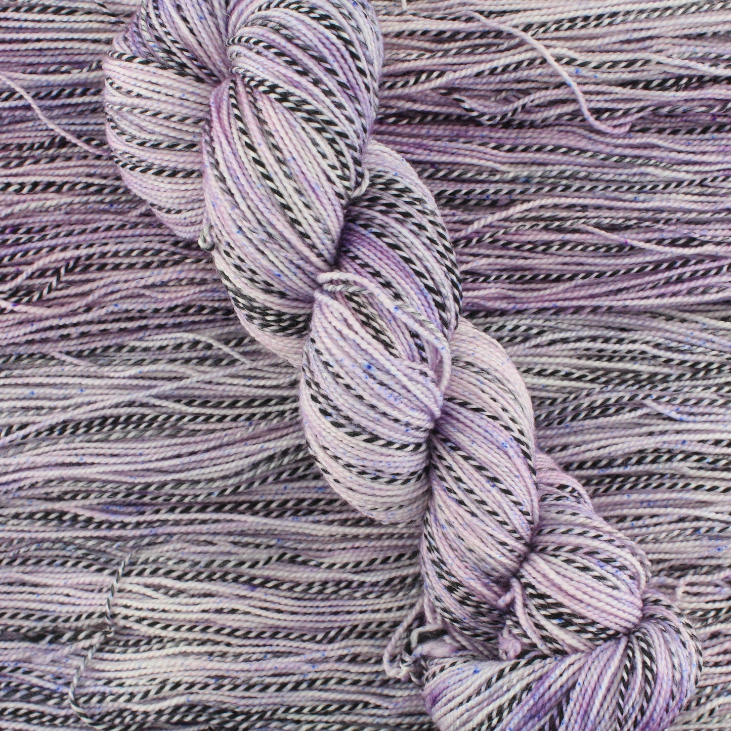 LILAC on Stained Glass Sock - Indie-Dyed Yarn - Purple Lamb
