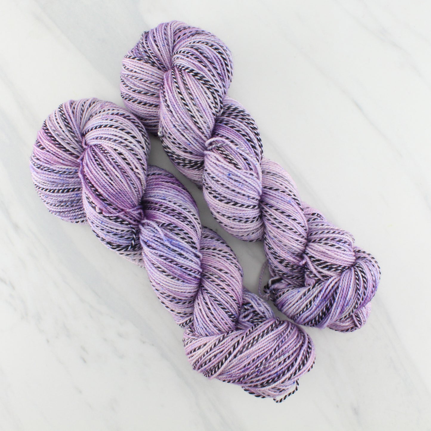 LILAC on Stained Glass Sock - Indie-Dyed Yarn - Purple Lamb